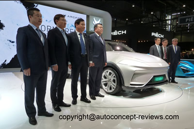 ARCFOX Chinese line of Electric Concept Cars 